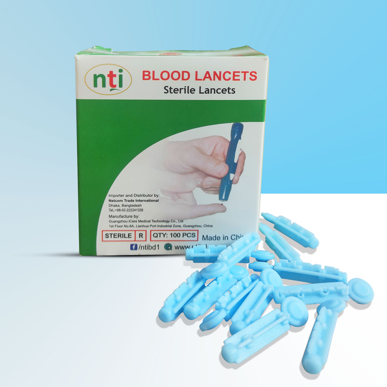 Blood lancent P/100